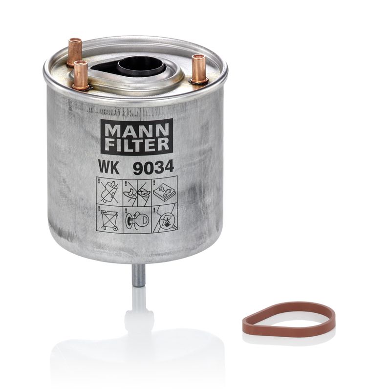 MANN-FILTER Brandstoffilter (WK 9034)