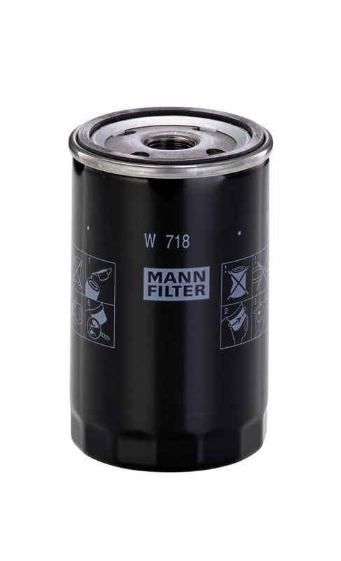MANN-FILTER Oliefilter (W 717/2)