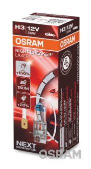 ams-OSRAM Gloeilamp, bochtenlicht NIGHT BREAKER® LASER next generation (64151NL)