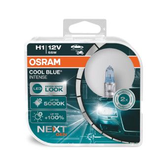 ams-OSRAM Gloeilamp, koplamp COOL BLUE® INTENSE (Next Gen) (64150CBN-HCB)