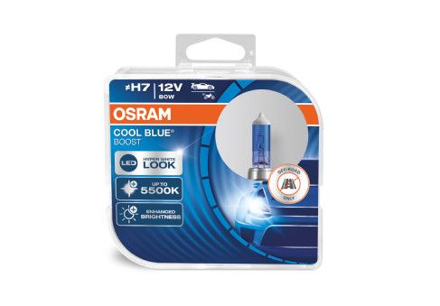 ams-OSRAM Gloeilamp, bochtenlicht COOL BLUE BOOST (62210CBB-HCB)