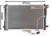 VAN WEZEL Condensor, airconditioning (30005450)