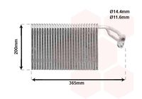 VAN WEZEL Verdamper, airconditioning (3000V317)