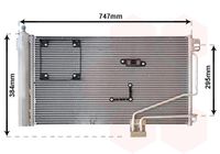 VAN WEZEL Condensor, airconditioning (30015298)