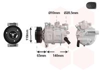 VAN WEZEL Compressor, airconditioning (0301K714)