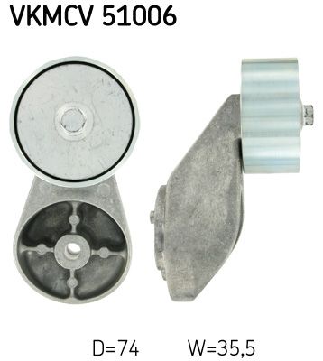 SKF Waterpomp + distributieriem set (VKMC 03263)