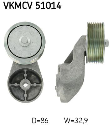 SKF Waterpomp + distributieriem set (VKMC 03318)
