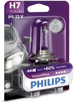 PHILIPS Gloeilamp, koplamp VisionPlus (12972VPB1)