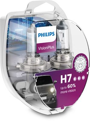 PHILIPS Gloeilamp, koplamp VisionPlus (12972VPS2)