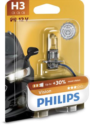 PHILIPS Gloeilamp, mistlamp Vision (12336PRB1)