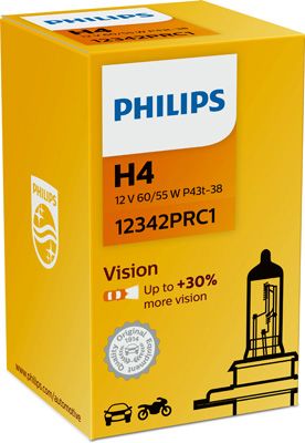 PHILIPS Gloeilamp, koplamp Vision (12342PRC1)