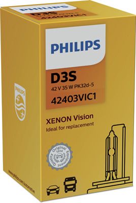 PHILIPS Gloeilamp, koplamp Xenon Vision (42403VIC1)