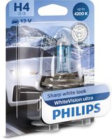 PHILIPS Gloeilamp, koplamp WhiteVision ultra (12342WVUB1)