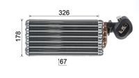 MAHLE Verdamper, airconditioning BEHR (AE 116 000S)