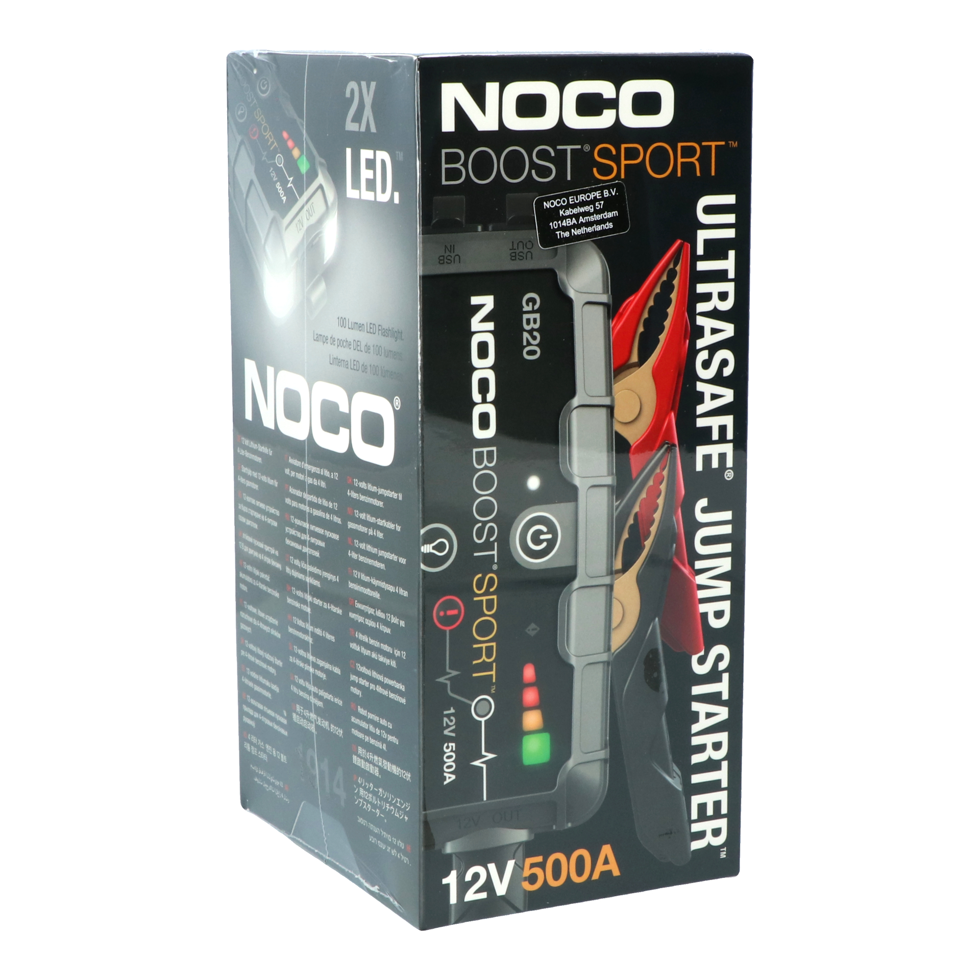 Noco Lithium Jump Starter Boost Sport GB20 500A (0180001)