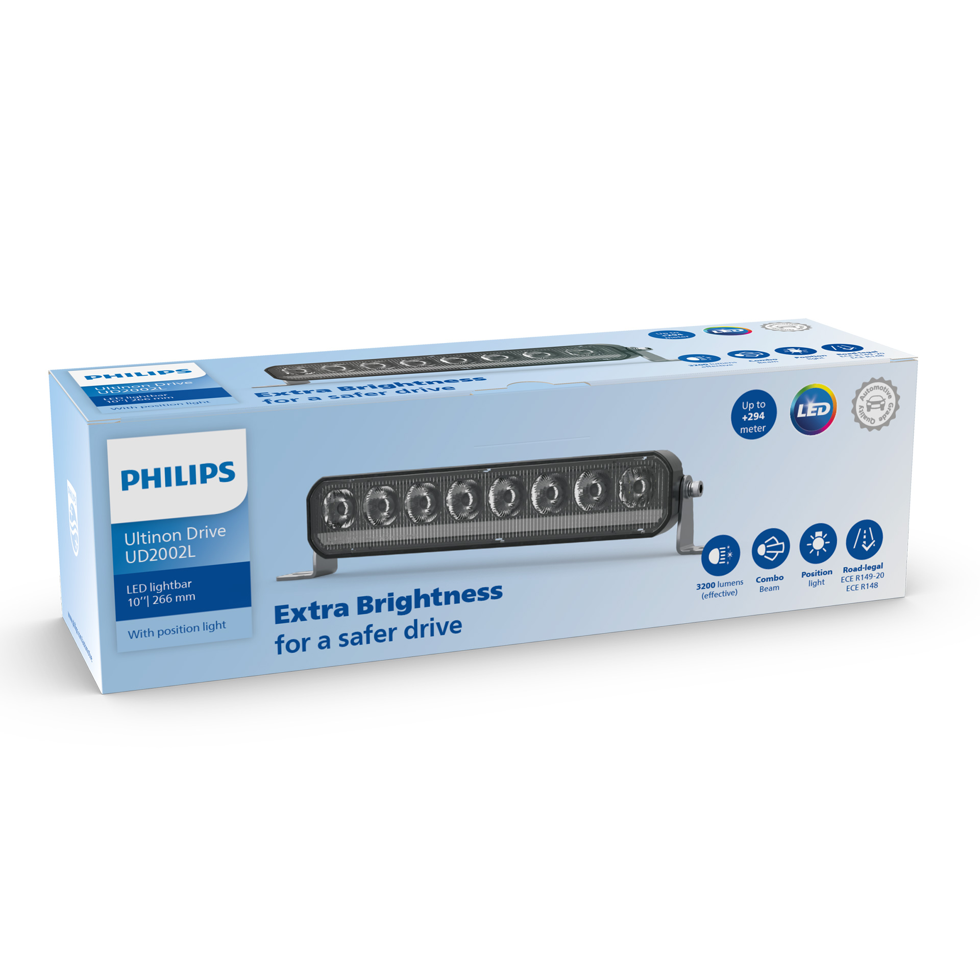 Philips Ultinon Drive 2002L 10 Inch LED-lichtbalk (1510711)