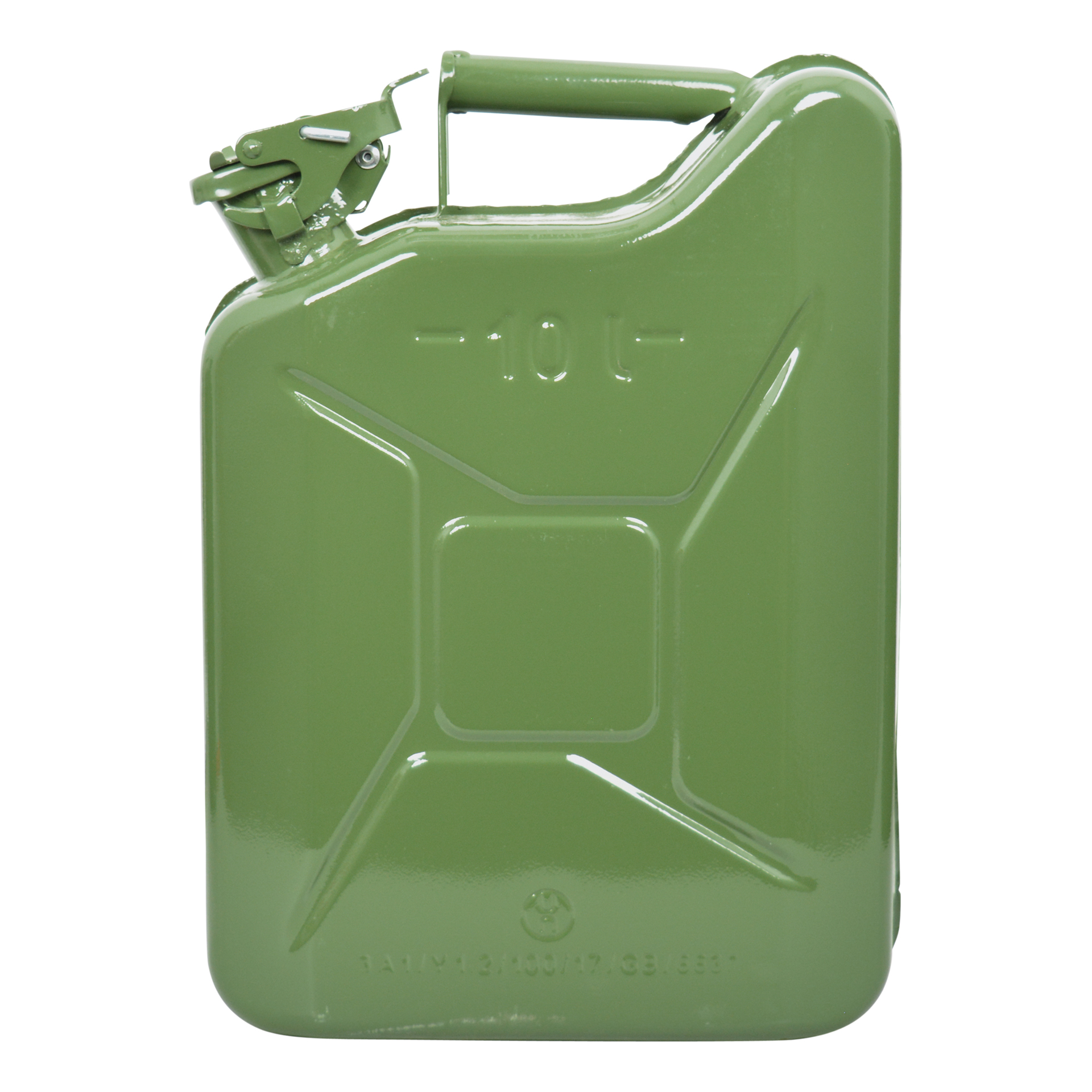 Carpoint Benzinekan 10 Liter Groen Metaal UN-keur (0110011)