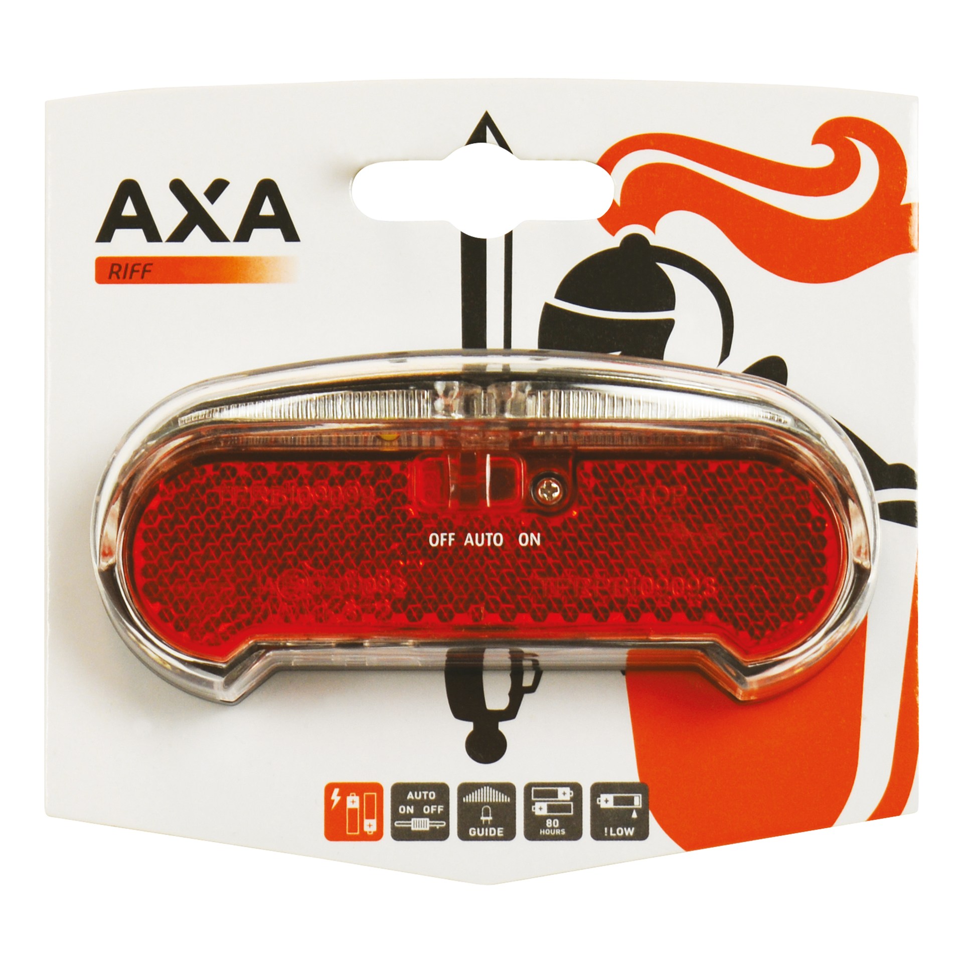 AXA Achterlicht Riff Battery Auto (5011625)