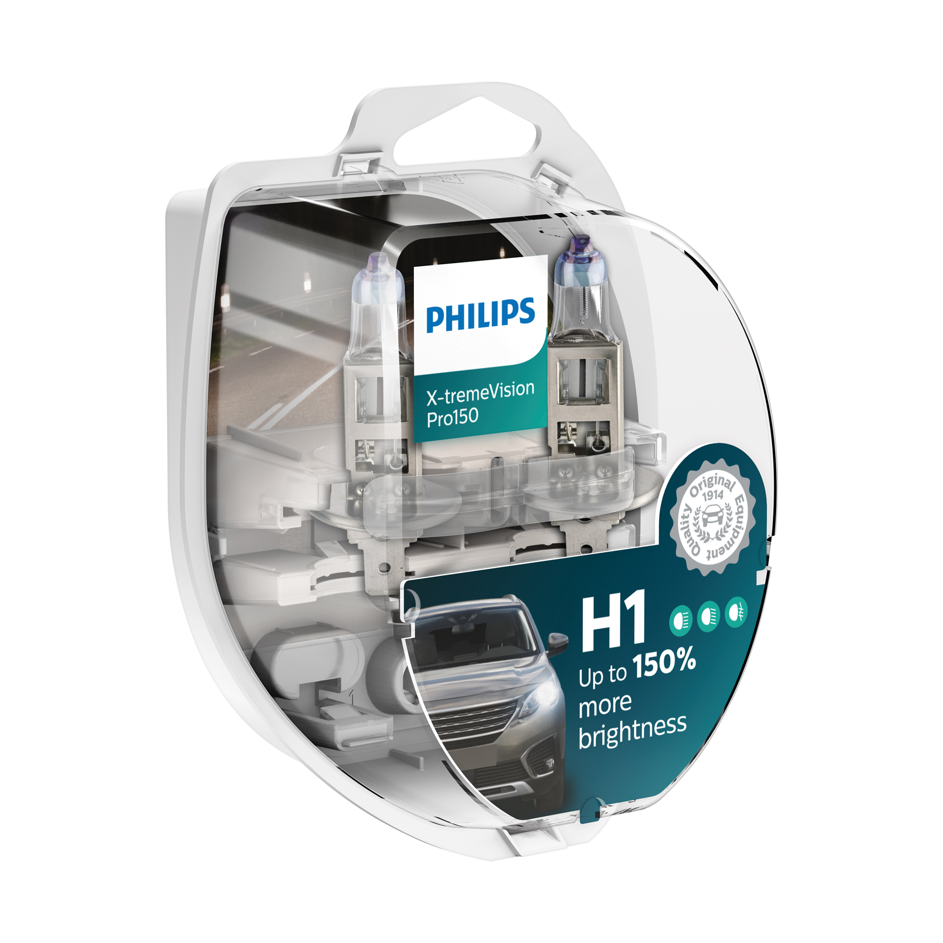 Philips 12258XVPS2 X-treme Vision Pro150 H1 2 stuks (0730267)