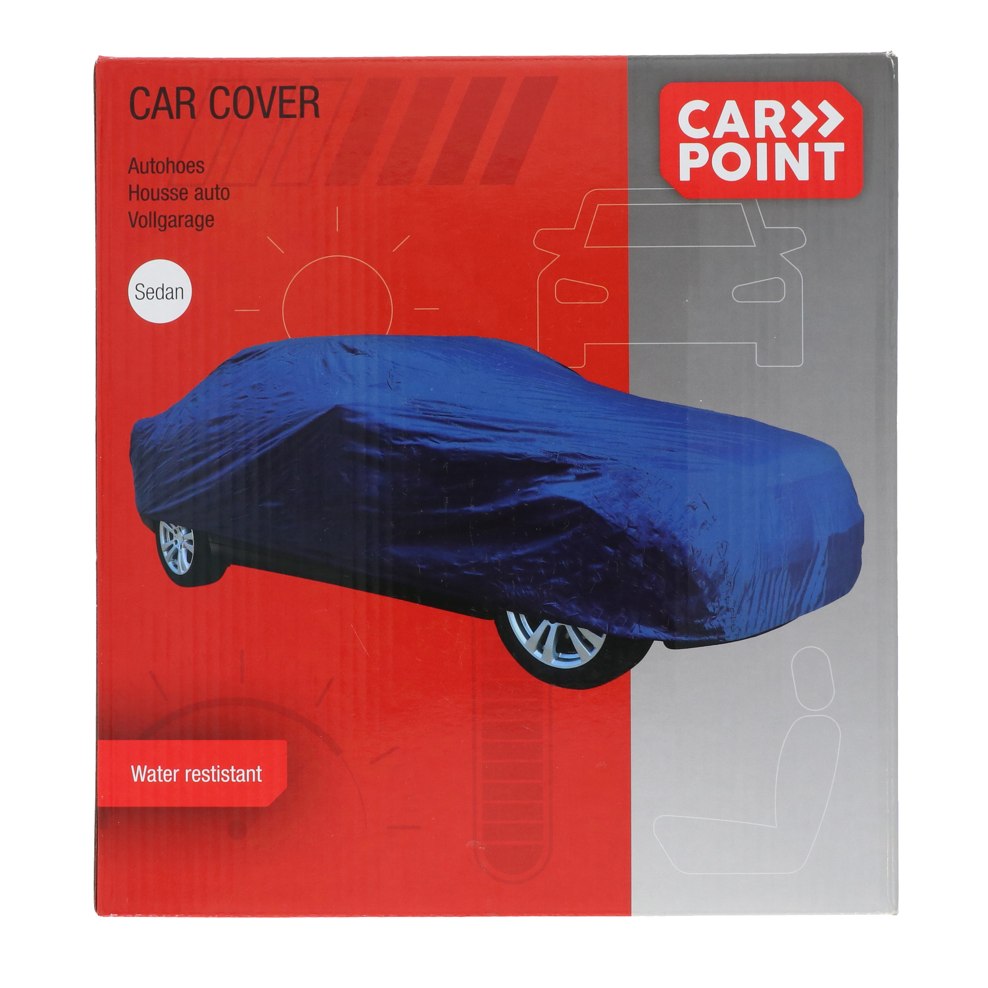 Carpoint Autohoes Polyester XL 490x178x122cm (1723273)
