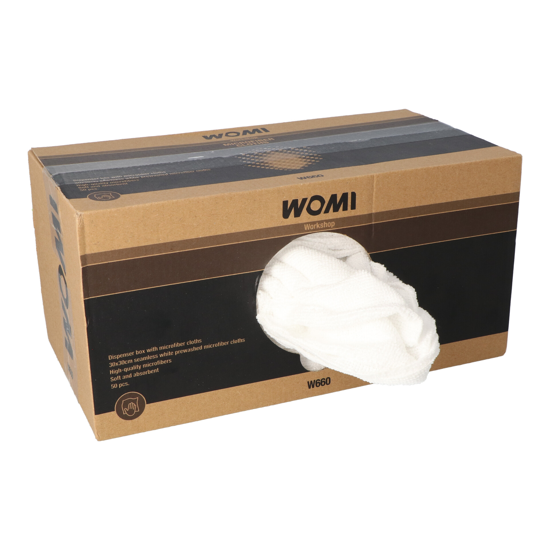 Womi W660 Microvezeldoek Dispenser 50 stuks  (5570660)