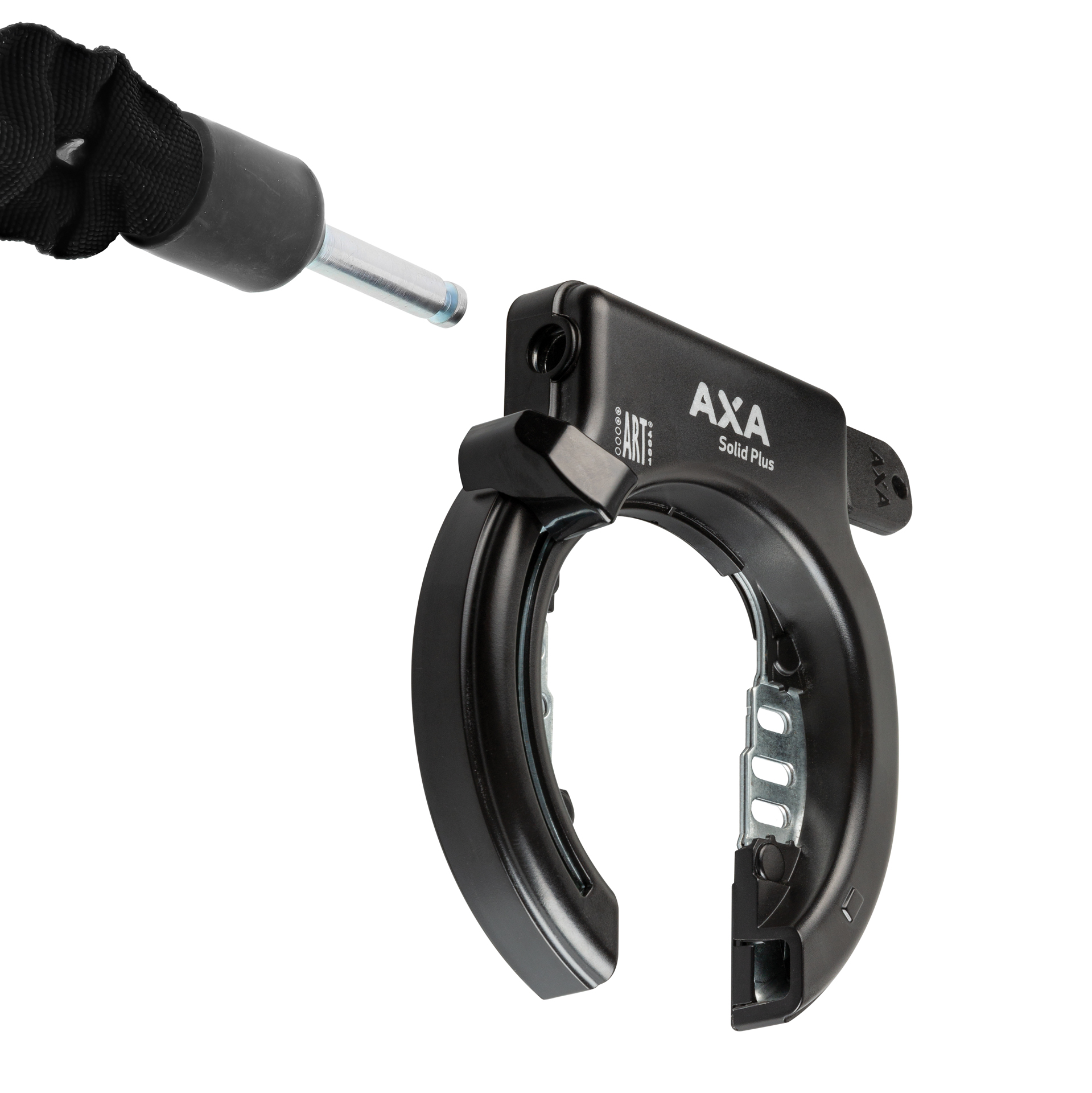 Axa Ringslot Solid Plus Art 2 zwart (5011593)