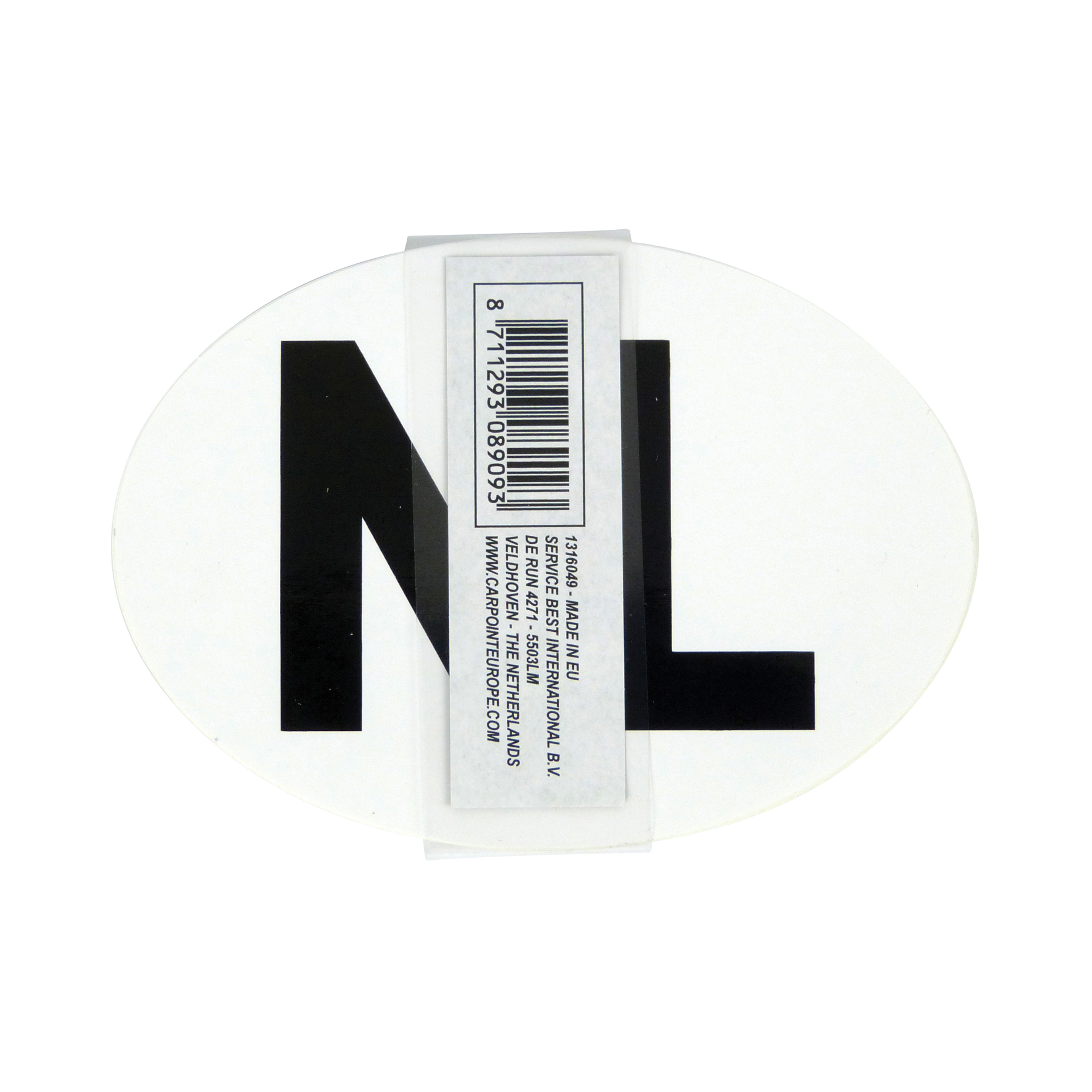 Carpoint NL Sticker Wit 112x80mm 20 Stuks (1316049)