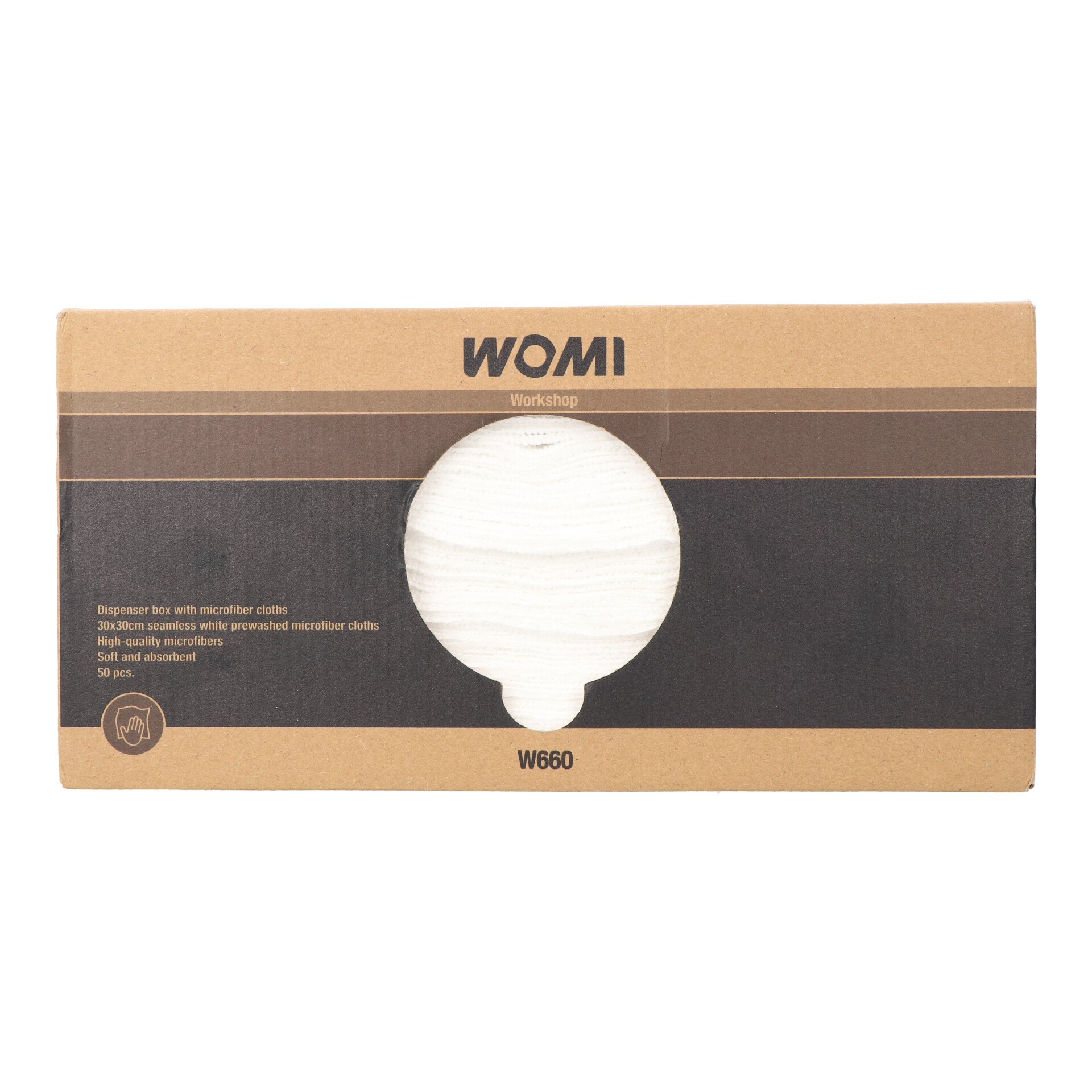 Womi W660 Microvezeldoek Dispenser 50 stuks  (5570660)